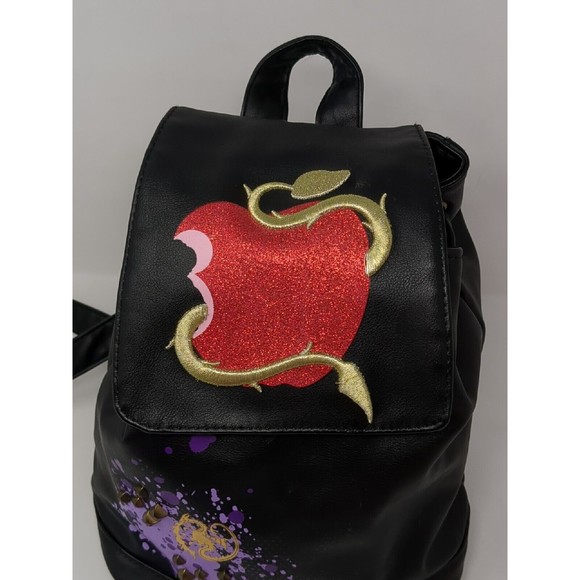 Disney Store Evil Queen Backpack Snow White Villain Poison Apple‎ Faux Leather main image 13